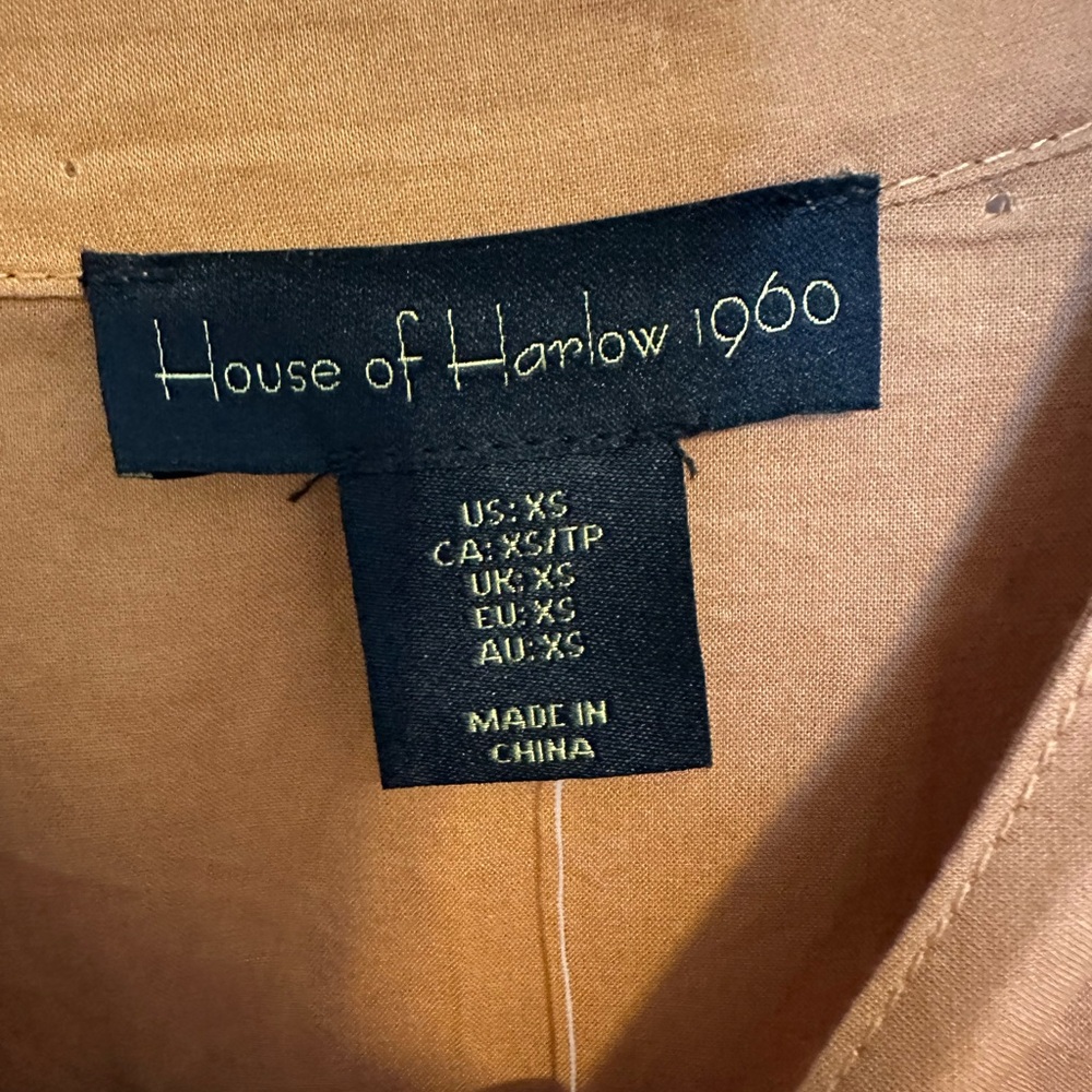 🆕 House of Harlow 1960 Tan Dress - Picture 3 of 4